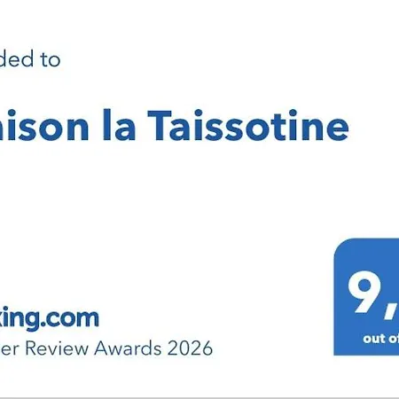 Feriehus Maison La Taissotine *